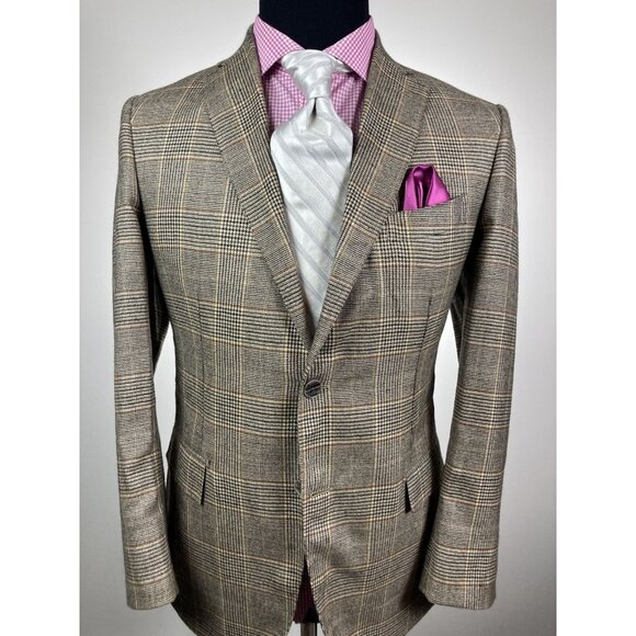 Giorgio's of Palm Beach 100% CASHMERE Modern 2Btn Sport Jacket 40 R - Picture 1 of 4